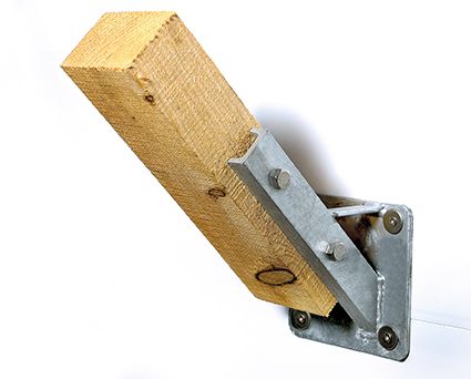 Scheuerholzhalter