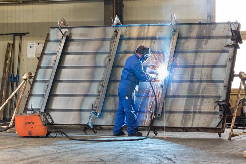 Fertigung von Bauteilen für die Abfallwirtschaft