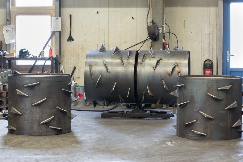 Fertigung von Bauteilen für die Abfallwirtschaft