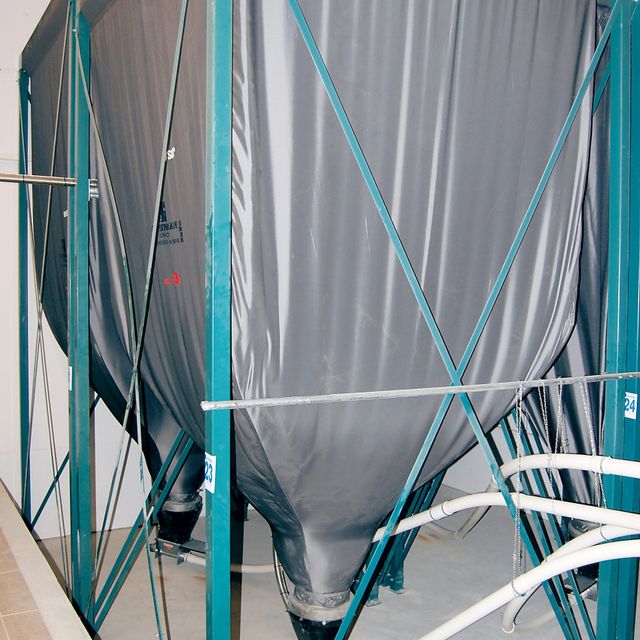 Innen-und Außensilos
