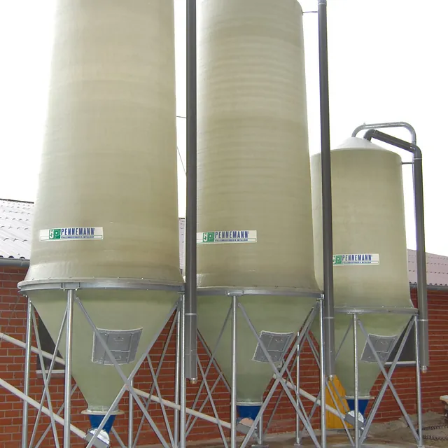 Innen-und Außensilos
