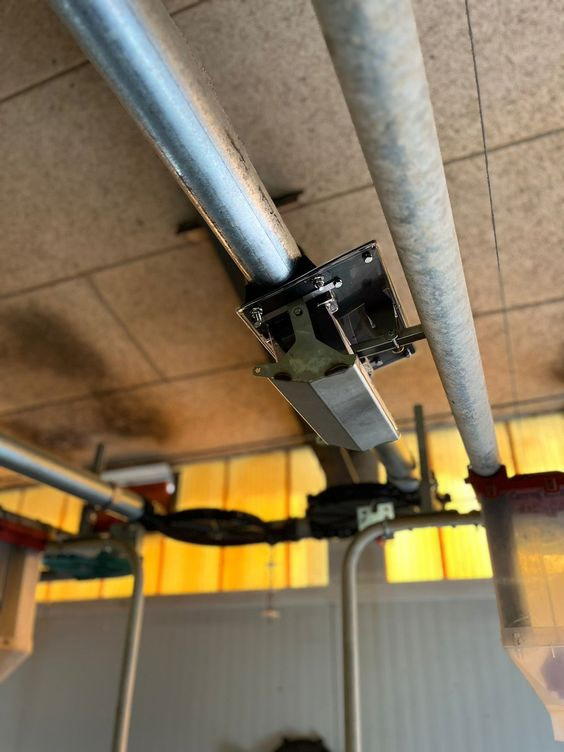 Strohventil im Abferkelstall
