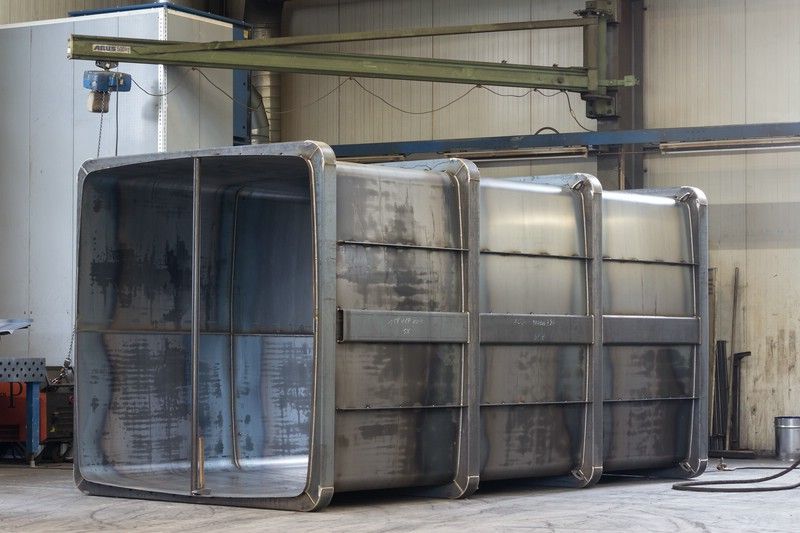 Fertigung von Bauteilen für die Abfallwirtschaft